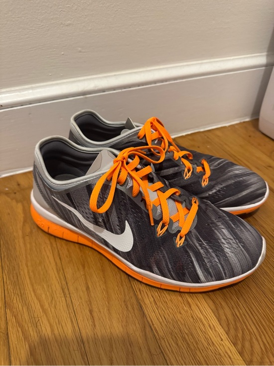 Nike Shoes - Nike Women’s Gray and Orange Athletic Sneakers